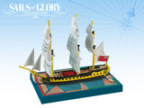 Sails of Glory: HMS Impetueux 1796 British S.O.L. Ship Pack AGS SGN102A