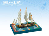 Sails of Glory: Proserpine 1785 French Frigate Ship Pack AGS SGN105B