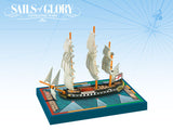 Sails of Glory: HMS Sybille 1794 British Frigate Ship Pack AGS SGN105C