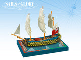 Sails of Glory: HMS Royal George 1788 British SotL Ship Pack AGS SGN108B