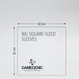 Gamegenic: MATTE Sleeves - Big Square 82x82mm ASM GG1060