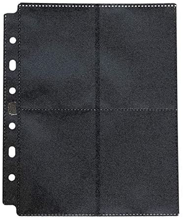 Dragon Shield: 8-Pocket Binder Pages (50) - Clear ATM 10303