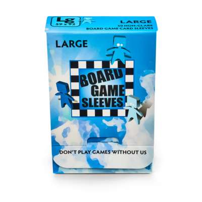 Non-Glare Large Board Game Sleeves 59x82mm (50) ATM 10422