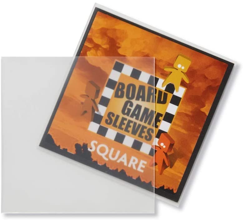 Non-Glare Square Board Game Sleeves (69x69mm) (50) ATM 10429