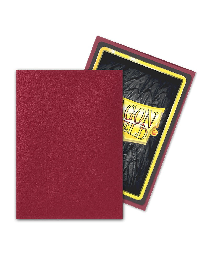 Dragon Shield - Blood Red - Matte Sleeves Dragon Shield - Blood Red - Matte Sleeves