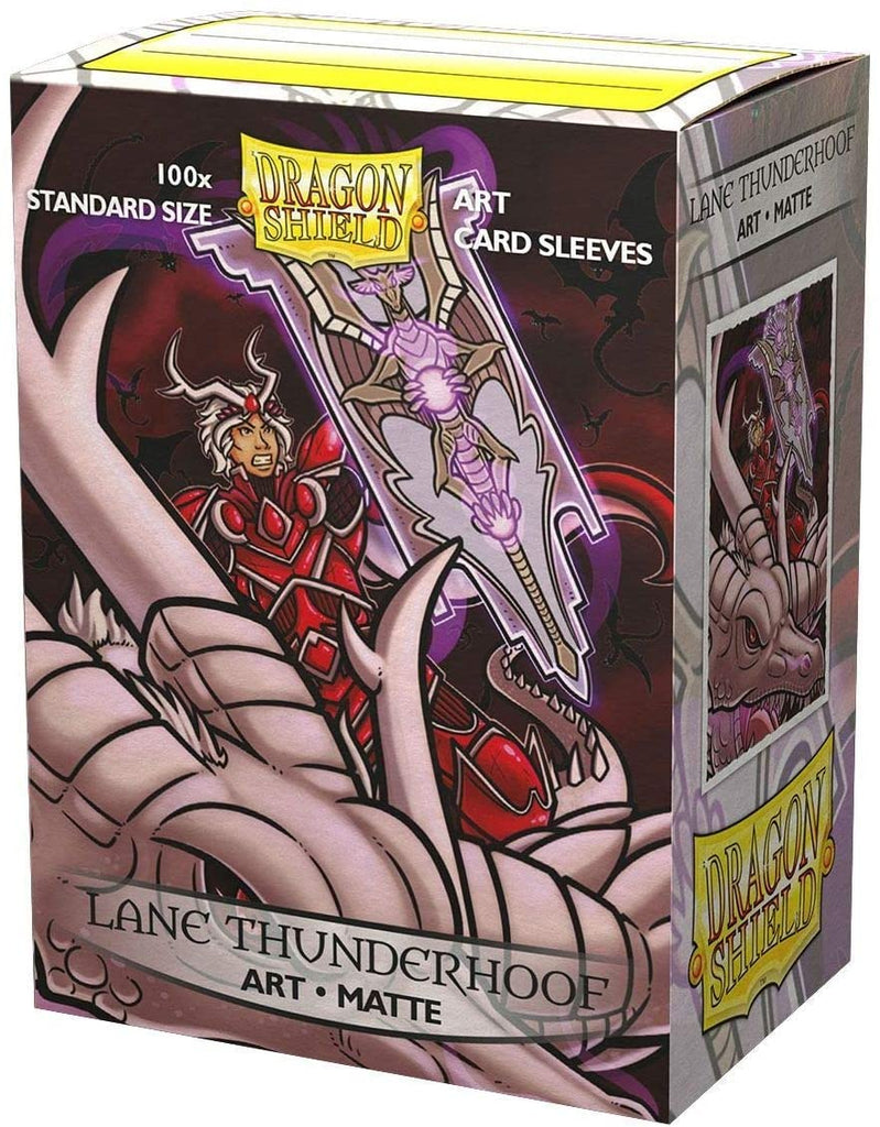 Dragon Shield: Art Sleeves (100) Matte "Lane Thunderhoof Portrait" ATM 12044