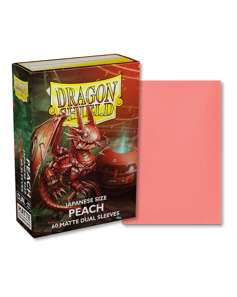 Dragon Shields: Japanese (60) Matte Dual - Peach ATM 15153