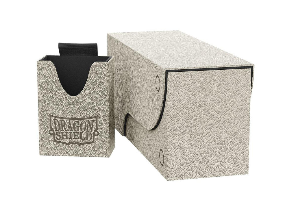 Dragon Shield: Nest Box+ 300 Light Grey/Black ATM 40407