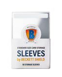 Beckett Shield: Storage Sleeves - Standard Cards (50) ATM 90201