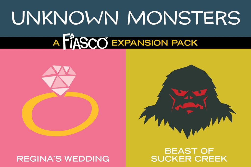 Fiasco: Unknown Monsters Expansion Pack BPG 104