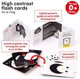 High Contrast Flash Cards on a Ring 0m+ (for ages 0m+) BPN 03969