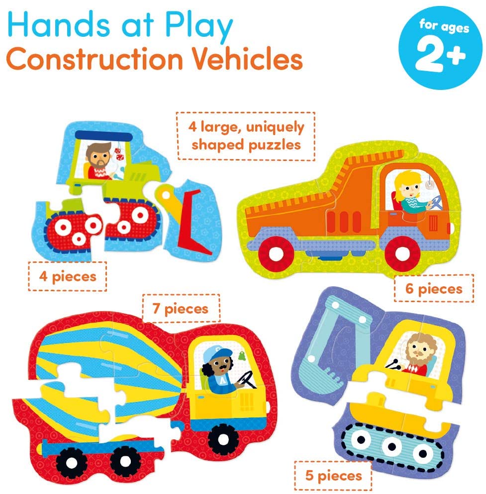 Hands at Play - Construction Vehicles (for ages 2+) BPN 33684