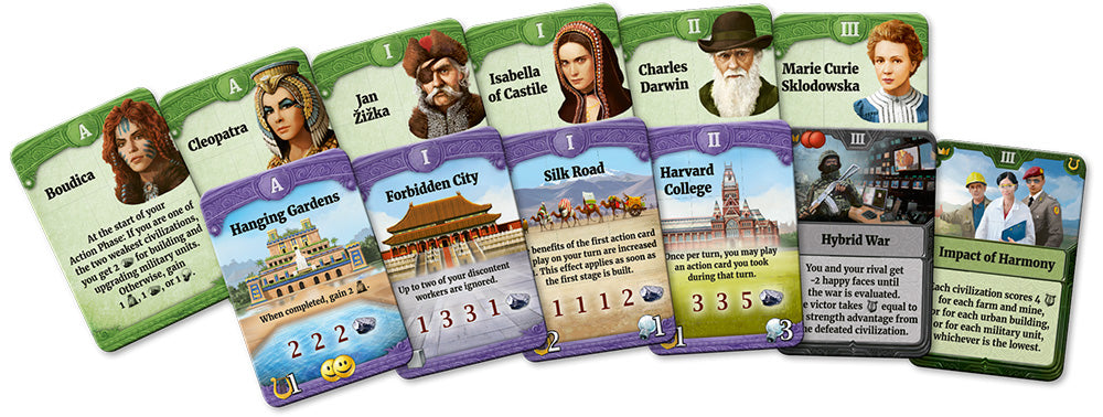 Through the Ages: New Leaders & Wonders Expansion CGE 00056
