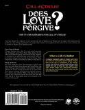 Call of Cthulhu RPG: Does Love Forgive? CHA 23172