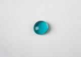 Crystal Teal Glass Stones Qty 20 or more in 5 1/2" Tube CHX 01146