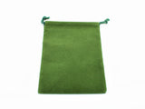Green Velour Dice Pouch (Small) CHX 02375