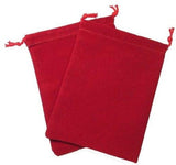 Dice Bag Suedecloth (L) Red CHX 02394
