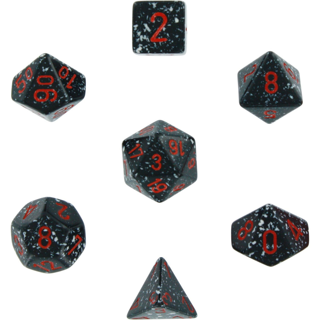 Space: Speckled Polyhedral Dice Set (7's) CHX 25308