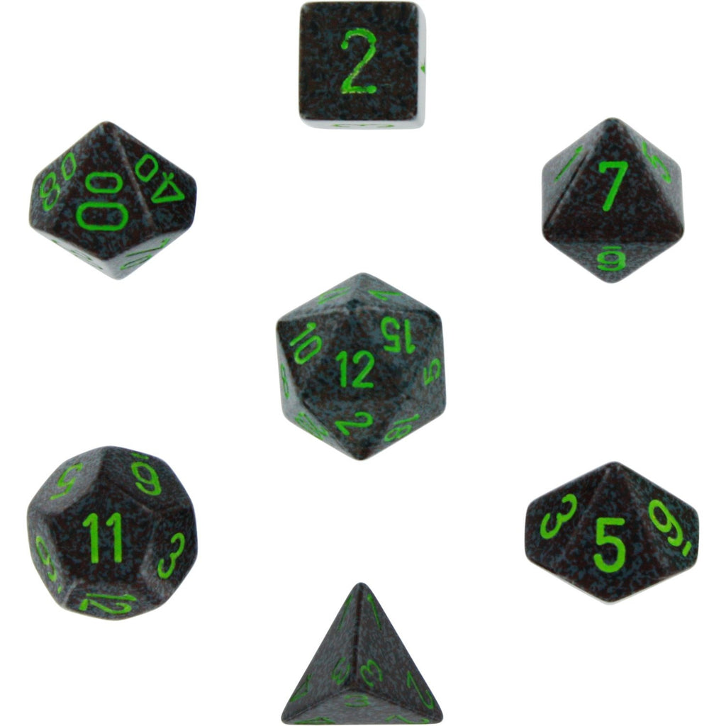 Earth: Speckled Polyhedral Dice Set (7's) CHX 25310