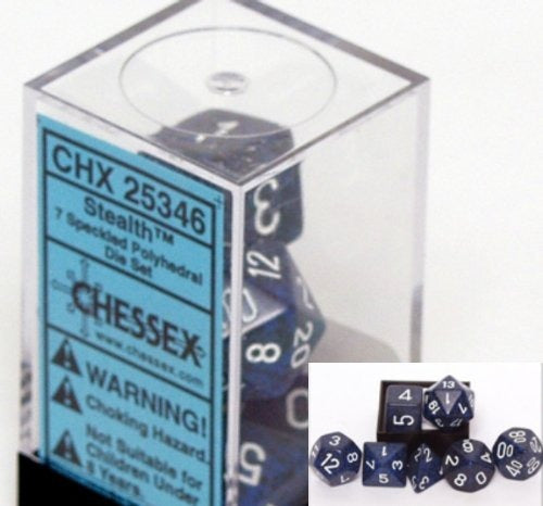 Stealth: Speckled Polyhedral Dice Set (7's) CHX 25346