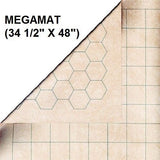 Chessex Megamat: Double-Sided Reversible Mat (1"x1') CHX 97246