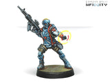 Infinity: PanOceania - Locust, Clandestine Action Team (Hacker) CVB 280294-0668