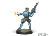 Infinity: PanOceania - Locust, Clandestine Action Team (Hacker) CVB 280294-0668