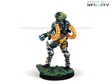 Infinity: Tohaa - Neema Saatar, Ectros Regiment Officer (Spitfire) CVB 280933-0676