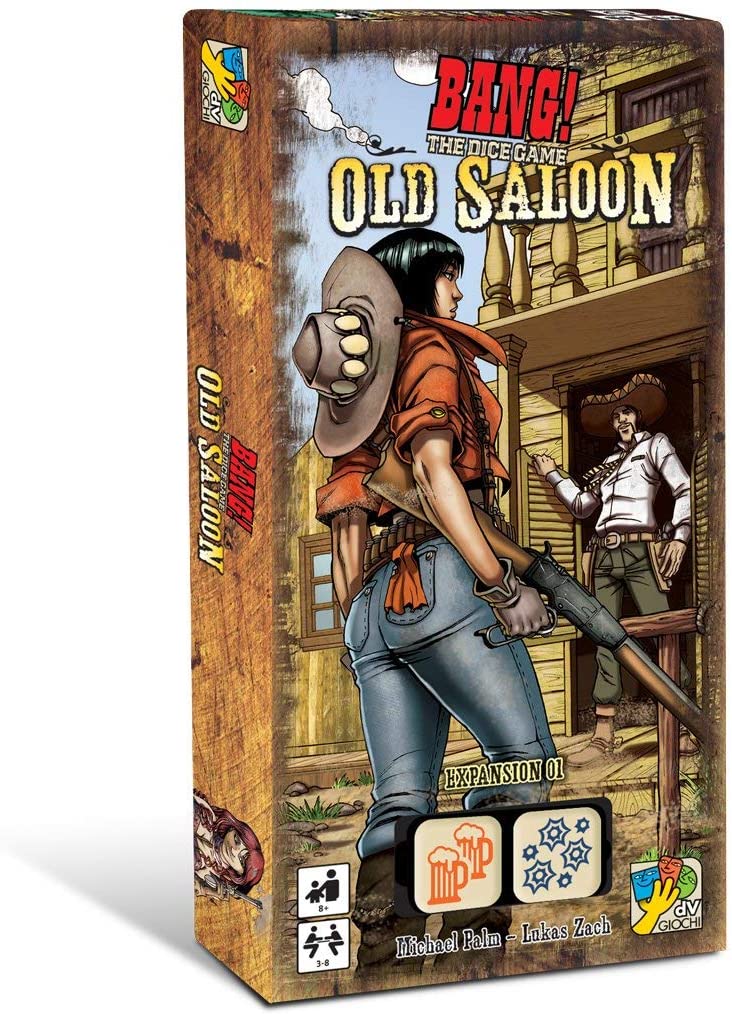 BANG! The Dice Game, Old Saloon Expansion: dV Giochi DVG 9112