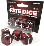 Fate Core RPG: Fate Dice - Infernal (4) EHP 9021