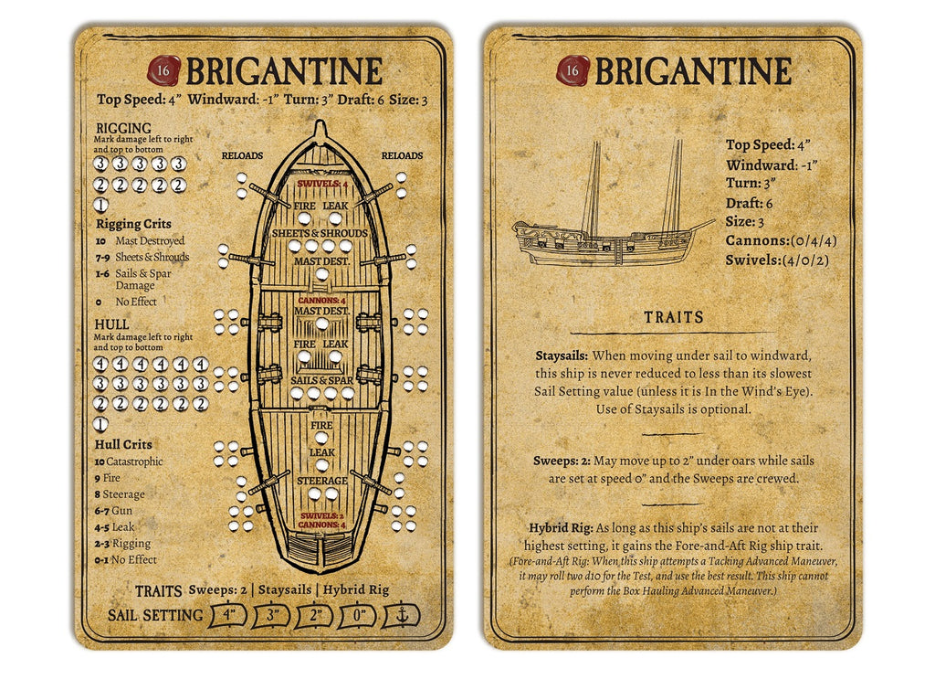 Blood & Plunder: Brigantine FGD 0016