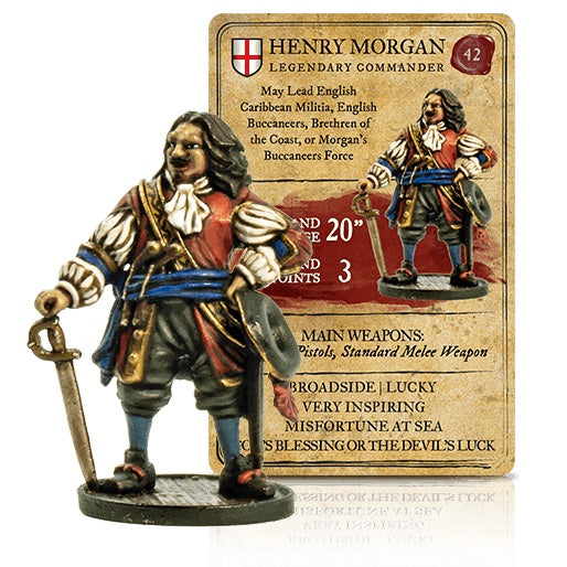 Blood & Plunder: Legendary Figures - Henry Morgan FGD 0026
