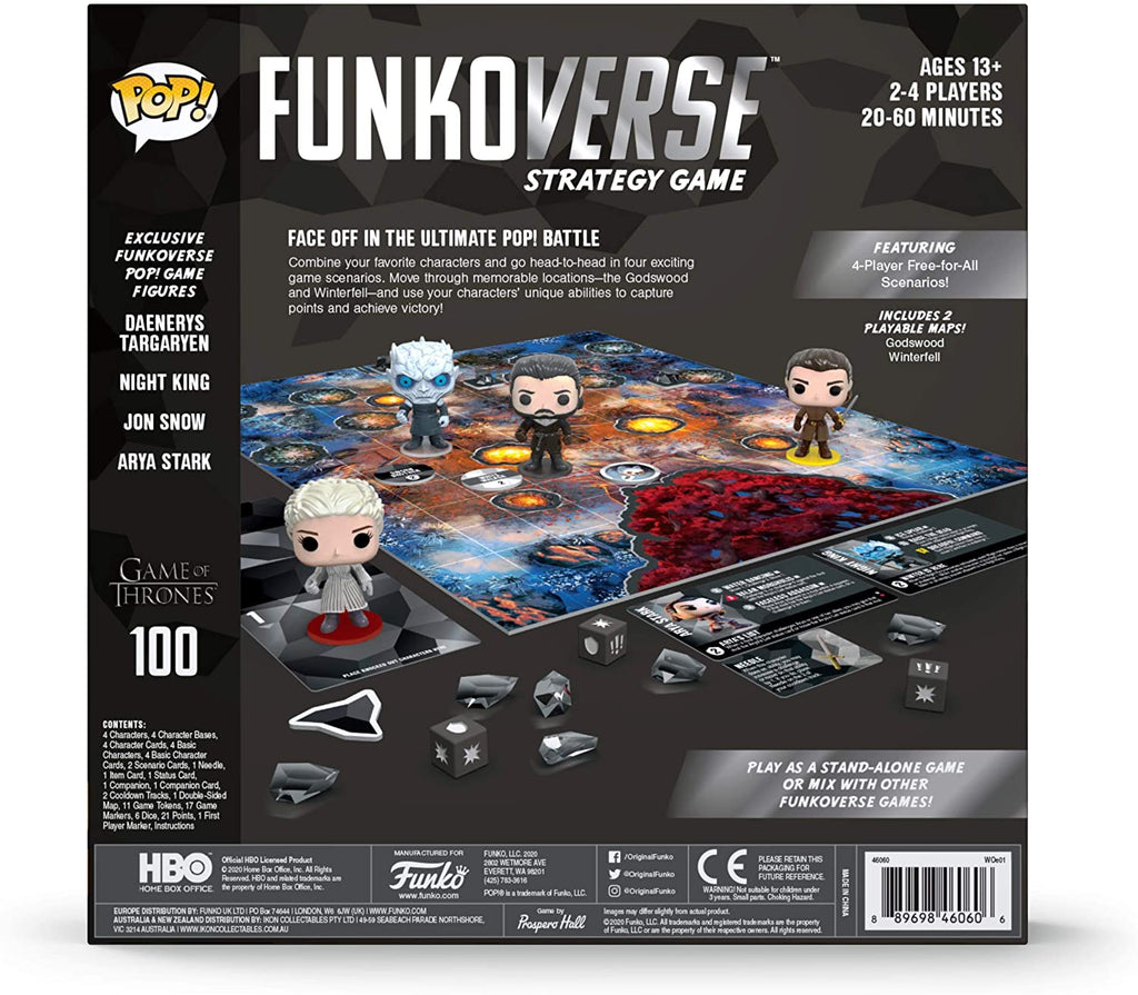 POP! Funkoverse: Game of Thrones 100 - 4 pack FNK 46060
