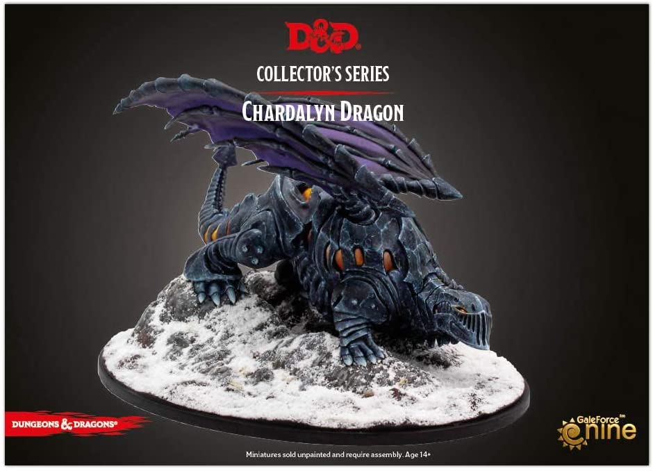 Dungeons & Dragons RPG:  "Icewind Dale - Rime of the Frostmaiden" Chardalyn Dragon (1 fig) GF9 71126