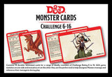 Dungeons & Dragons RPG: Monster Cards - Challenge 6-16 Deck (125 cards) GF9 C62830000