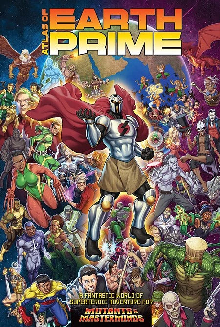 Mutants & Masterminds: Atlas of Earth - Prime GRR 5514