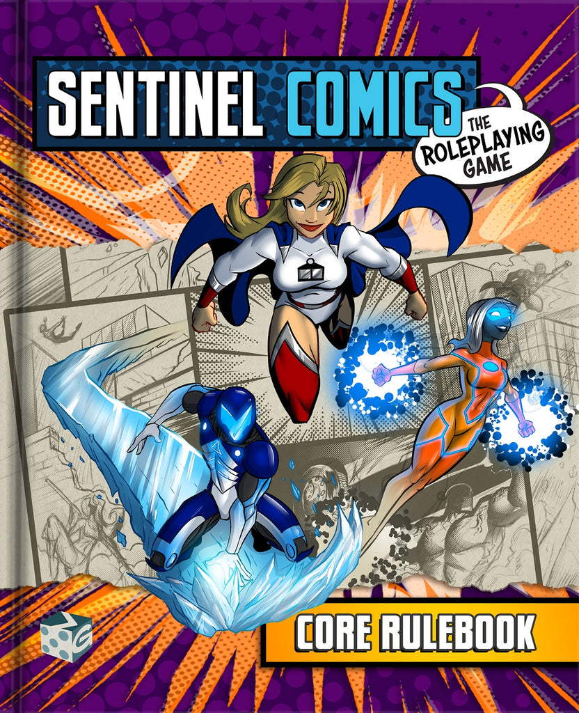 Sentinel Comics RPG: Core Rulebook GTG SRPG-CORE