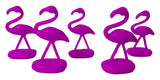 Trailer Park Wars!: Purple Yard Flamingos (100) GUT 1008