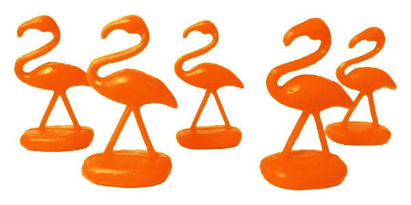 Trailer Park Wars!: Orange Yard Flamingos (100) GUT 1010