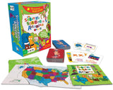 The Scrambled States of America Game - Deluxe Edition: The Whimsical, Mad-Dashing Geography Game GWI 5505
