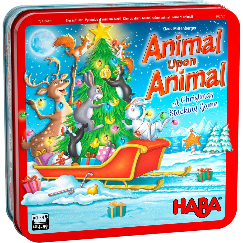 Animal Upon Animal: A Christmas Stacking Game HAB 305732