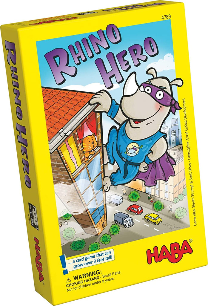 Rhino Hero: Stacking Cards Game HAB 4789