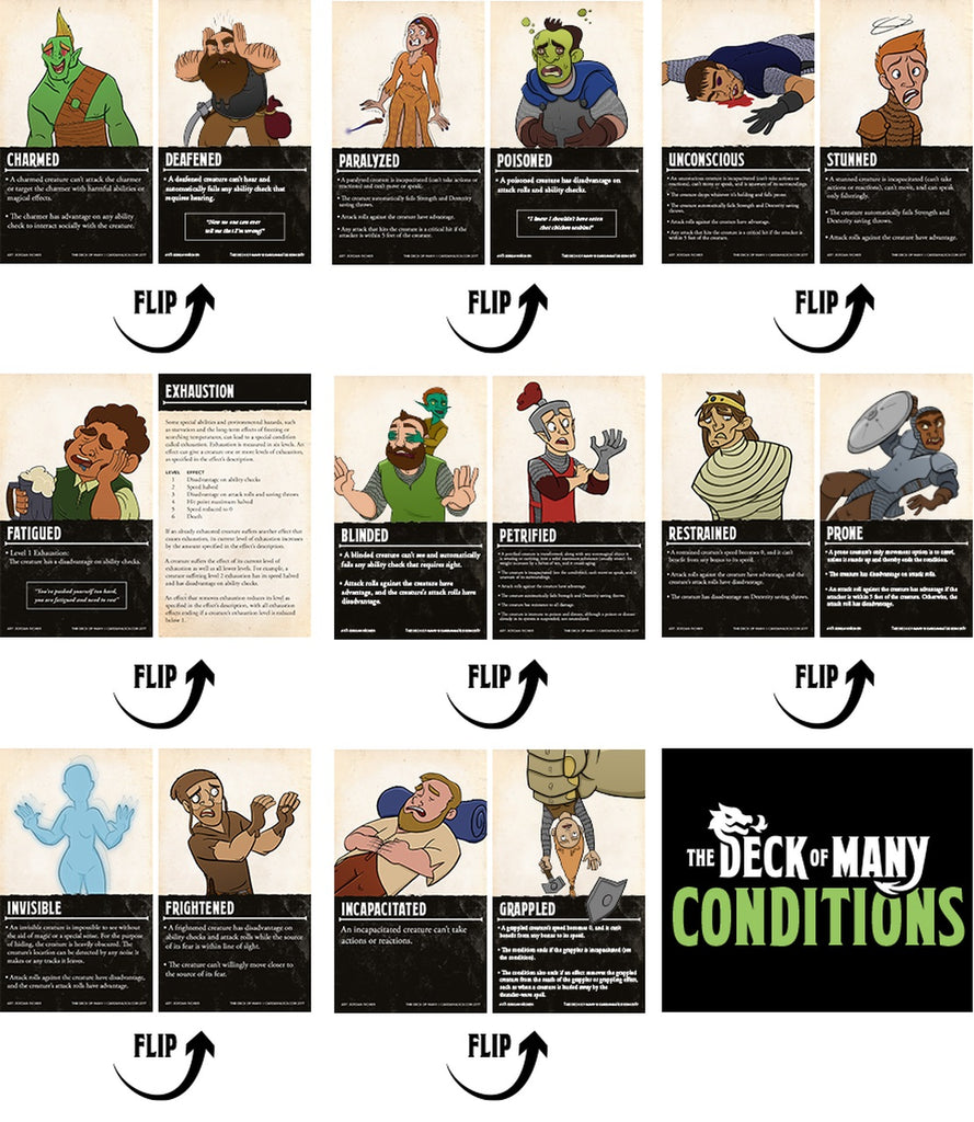 The Deck of Many (5E): Conditions HPP D007