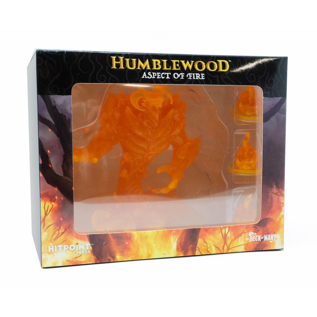Humblewood Minis: 4"x4" Aspect of Fire HPP M007
