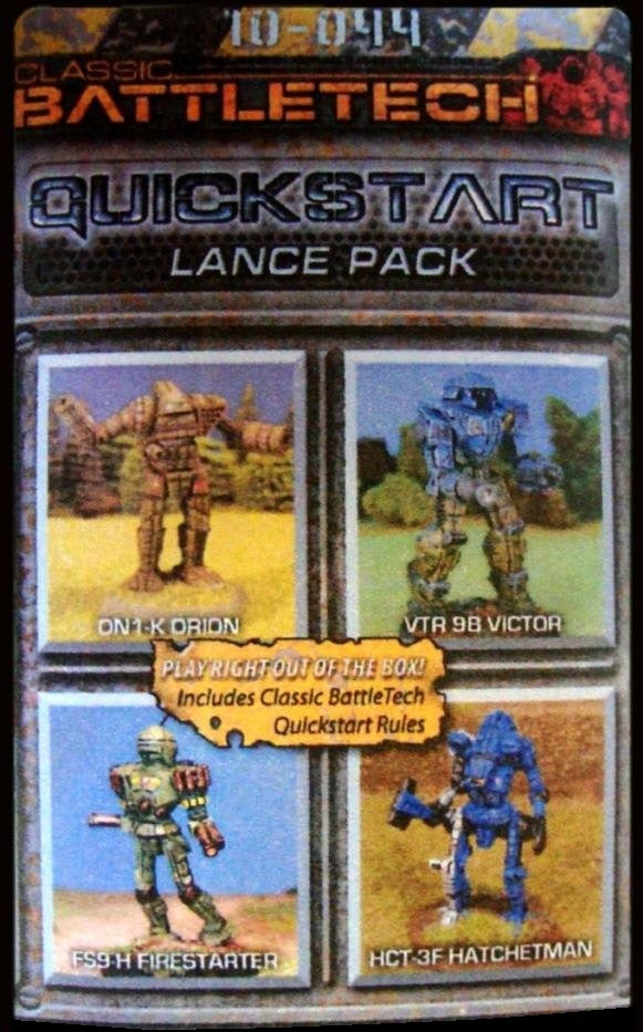 Quick Start Lance Pack: BattleTech - Mech Pack IWM 10-044