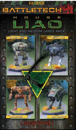 House Liao Light-Medium Lance Set: BattleTech - Mech Pack IWM 10-046