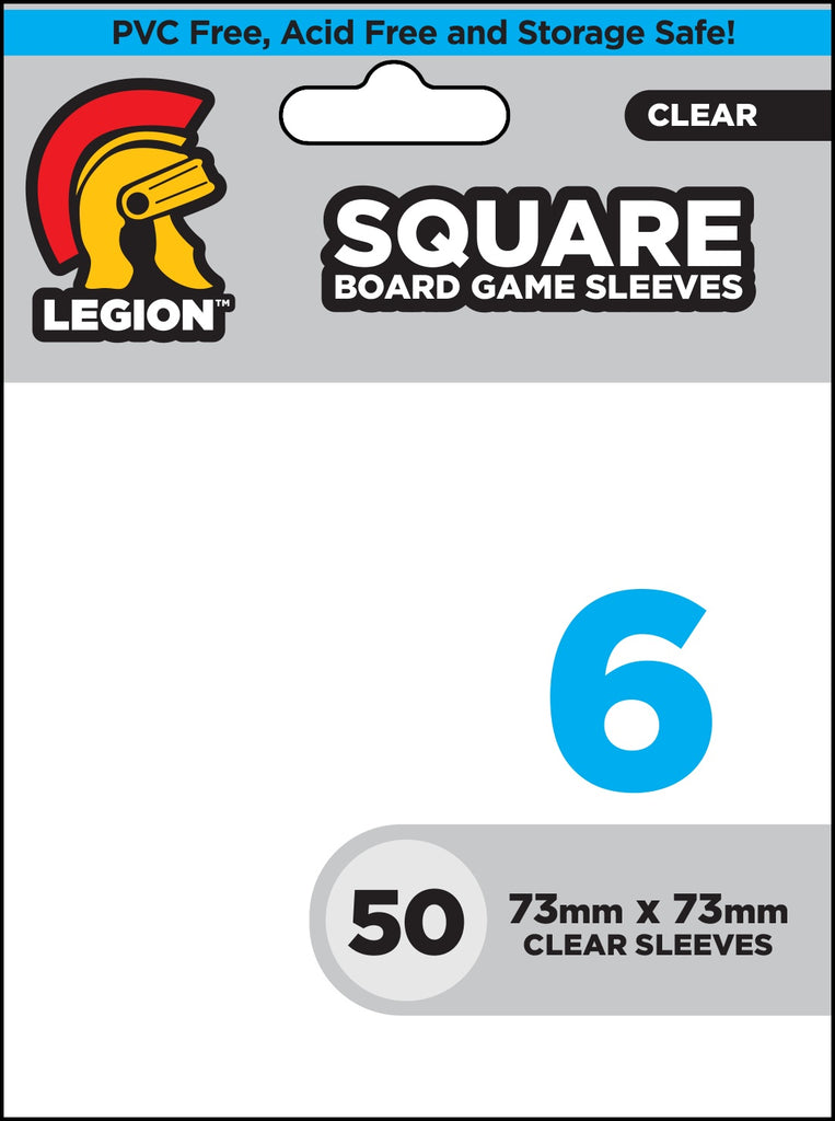 Board Game Sleeves 6: Square LGN BGSSQ6