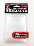 Sideload Defender Inner Sleeves Clear LGN DEFS01