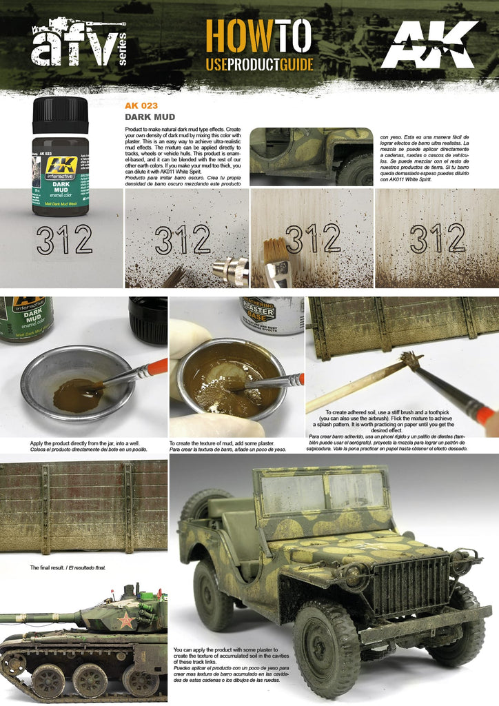 AFV Series: Dark Mud Effect LTG AK-023