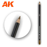 Weathering Pencil Set: Streaking Dirt (Box - 5 Units) LTG AK-10030